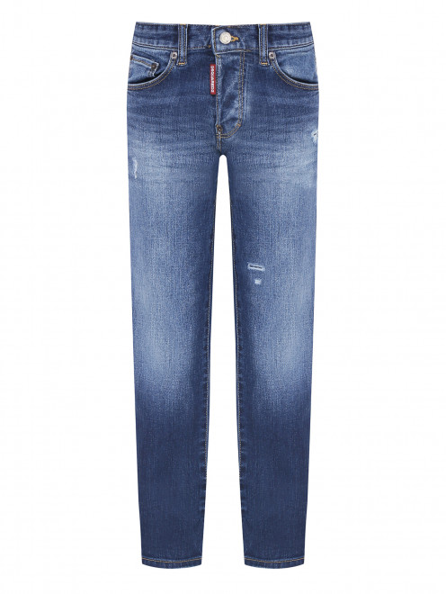 Прямые джинсы с разрезами Dsquared2 - Общий вид