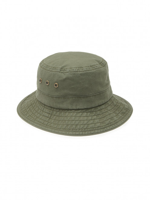 Однотонная панама из хлопка Stetson - Общий вид