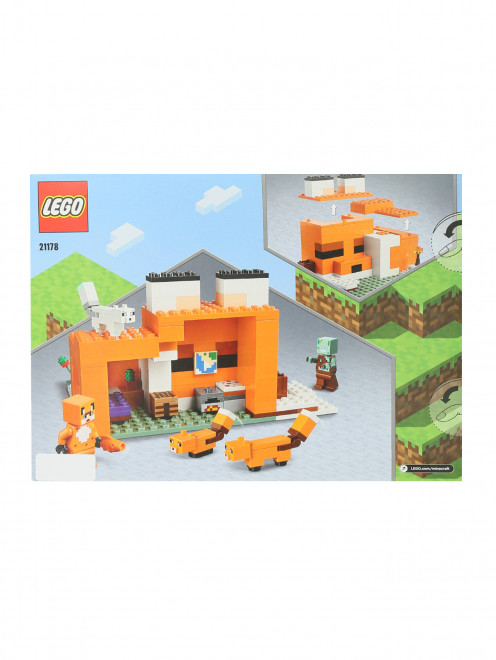 Конструктор LEGO Minecraft Лисья хижина Lego - Обтравка1