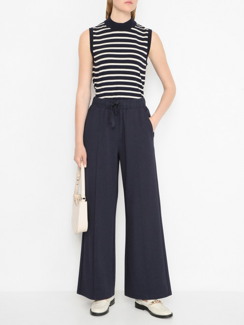 Трикотажный топ без рукавов Weekend Max Mara - МодельОбщийВид
