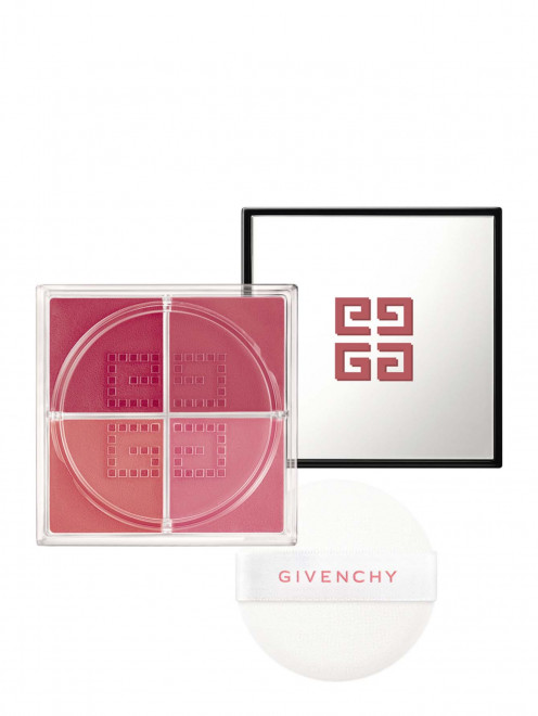 Рассыпчатые 4-х цветные румяна для лица Prisme Libre Blush, № 5 фиалковый поплин, 6 г Givenchy - Обтравка1