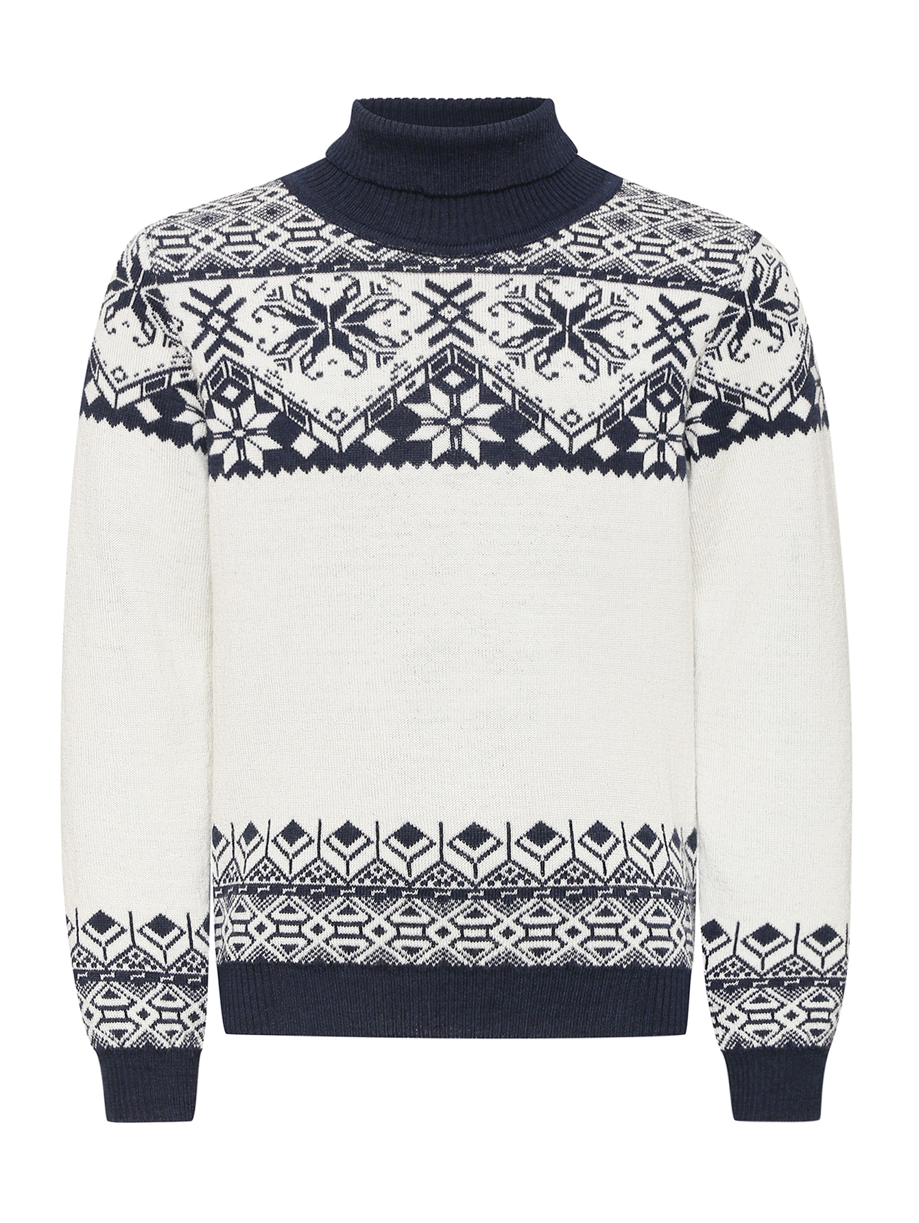 Свитер из шерсти с узором