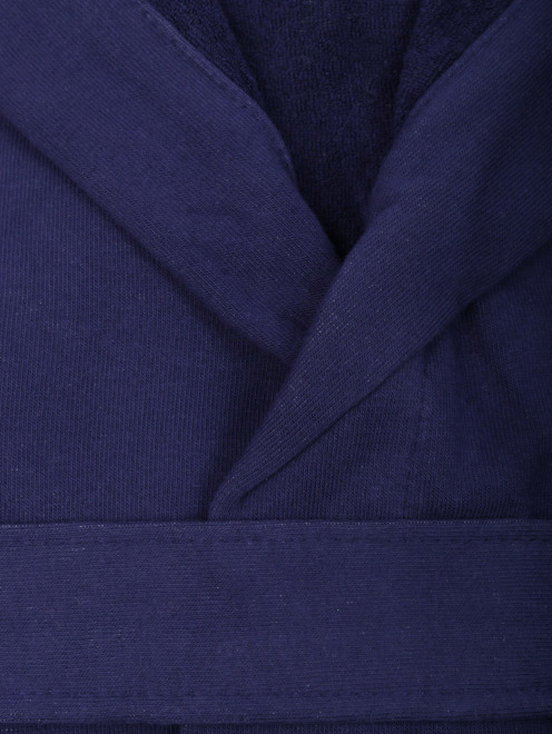 Банный халат с логотипом Lacoste - Деталь