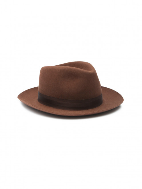 Шляпа из шерсти с декором Stetson - Общий вид