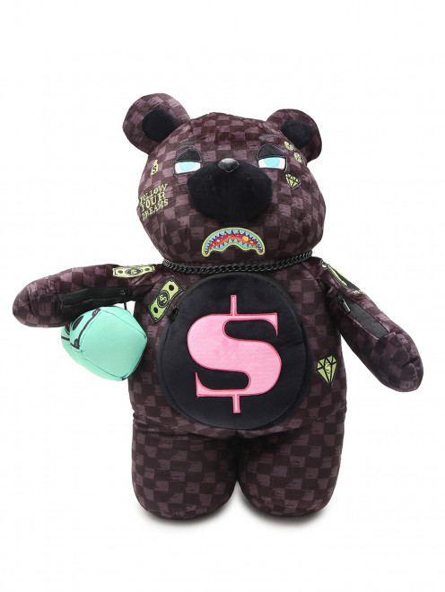 Рюкзак из текстиля в форме медведя Sprayground - Общий вид