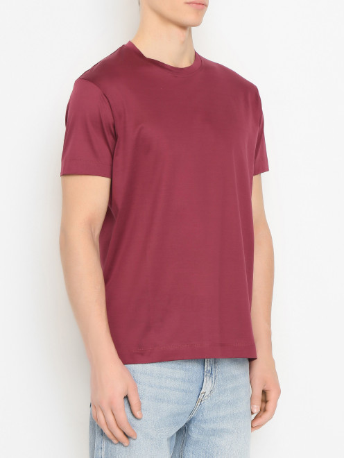 Базовая футболка из хлопка Tombolini - МодельВерхНиз