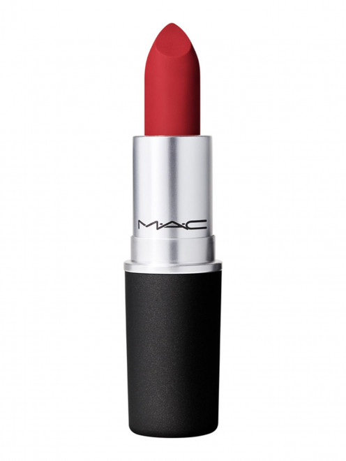 Матовая помада Powder Kiss Lipstick, оттенок Ruby New Mac - Общий вид