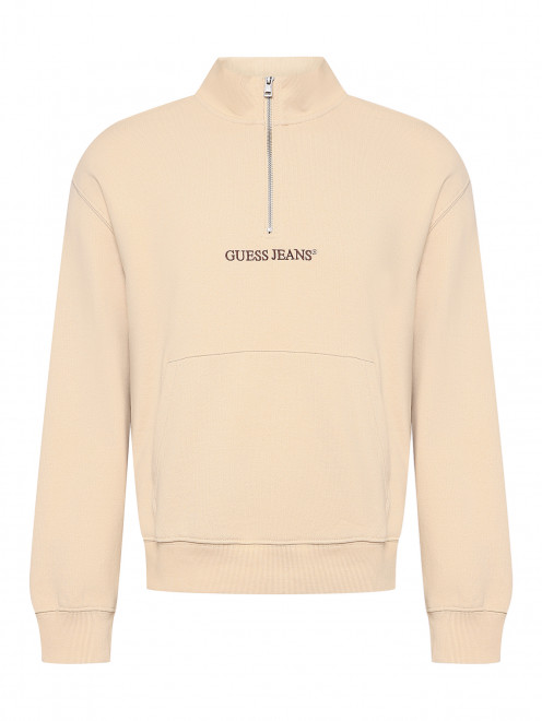 Толстовка с логотипом Guess - Общий вид