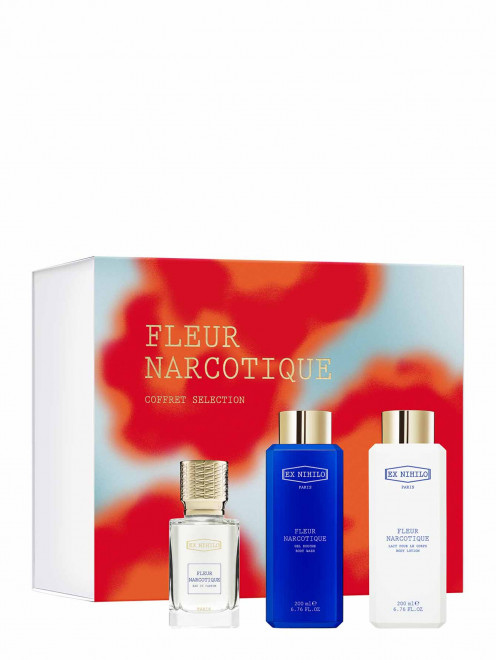 Набор Coffret Selection Fleur Narcotique: парфюмерная вода, гель для душа и лосьон для тела, 50 мл + 200 мл + 200 мл Ex Nihilo - Общий вид