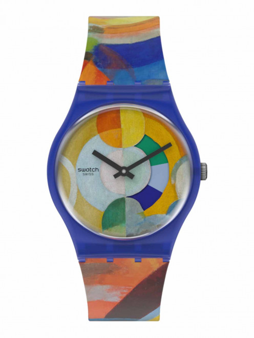 Часы Carousel By Robert Delaunay Swatch - Общий вид