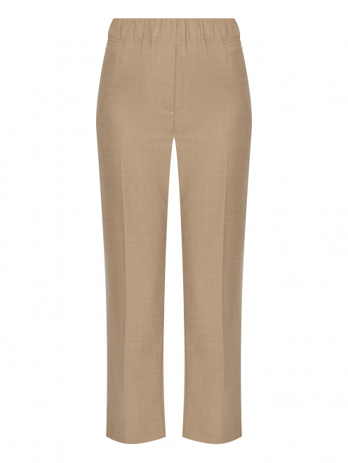 Брюки на резинке с карманами Weekend Max Mara - Общий вид