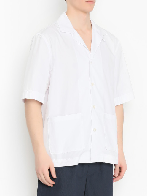 Рубашка с короткими рукавами LARDINI - МодельВерхНиз