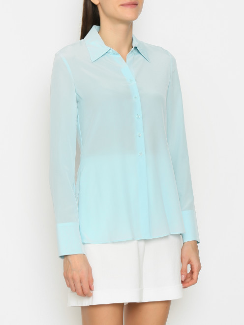 Блуза из шелка с разрезами Ellassay - МодельВерхНиз
