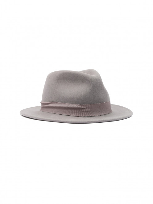 Однотонная шляпа из шерсти Stetson - Общий вид