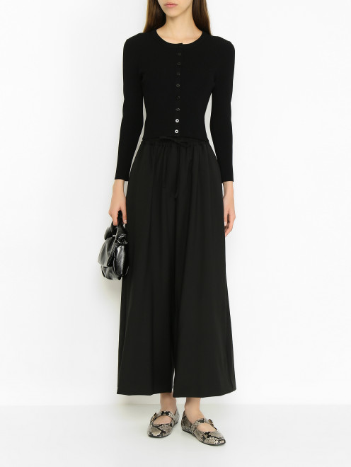 Эластичный кардиган из смесовой вискозы Weekend Max Mara - МодельОбщийВид