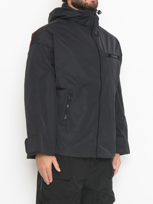 Куртка на молнии с капюшоном Diesel - МодельВерхНиз