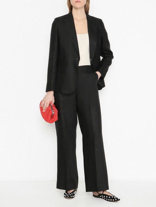 Укороченный трикотажный топ Weekend Max Mara - МодельОбщийВид