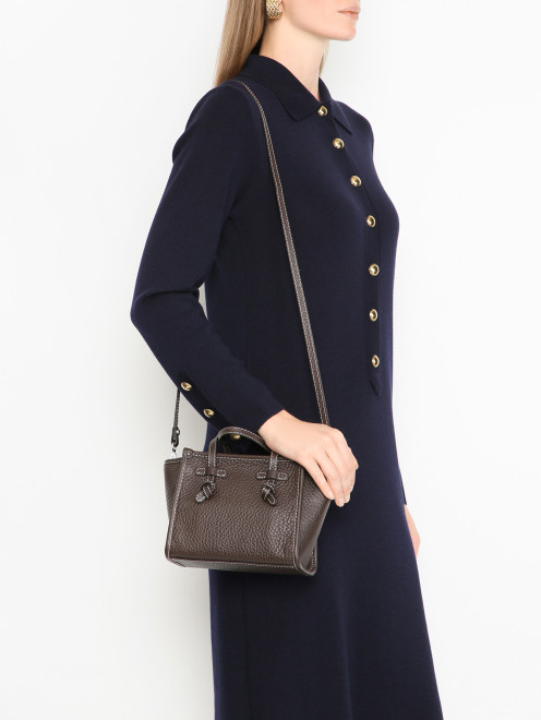 Сумка из кожи на коротких ручках Gianni Chiarini - МодельВерхНиз