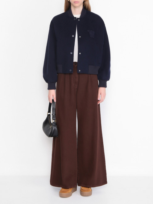 Бомбер из шерсти Weekend Max Mara - МодельОбщийВид