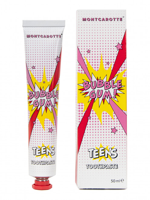 Зубная паста 7+ со вкусом Bubble Gum, 50 мл Montcarotte - Обтравка1