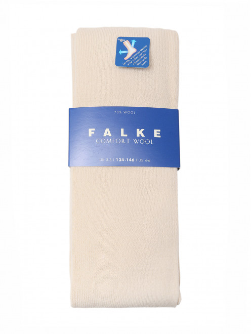 Шерстяные однотонные колготки Falke - Общий вид
