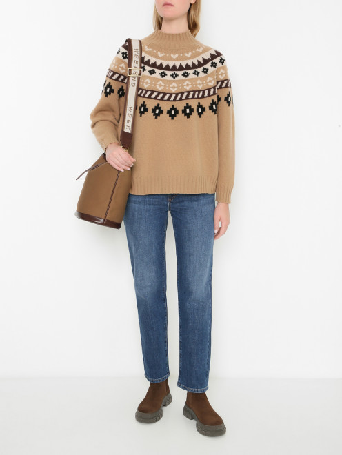 Джинсы прямого кроя Weekend Max Mara - МодельОбщийВид