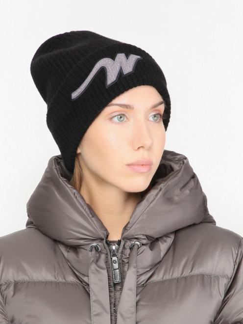 Шапка из шерсти с логотипом Weekend Max Mara - МодельОбщийВид