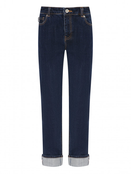 Прямые однотонные джинсы Moschino - Общий вид