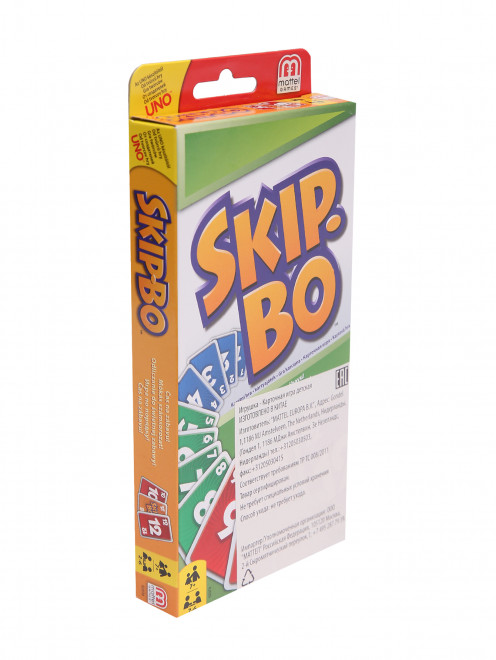 Кастольная карточная игра Skip-Bo Mattel - Обтравка1