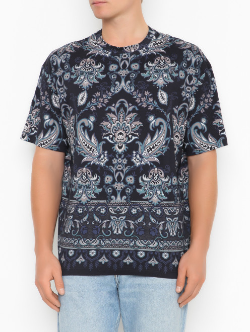 Футболка оверсайз Etro - МодельВерхНиз