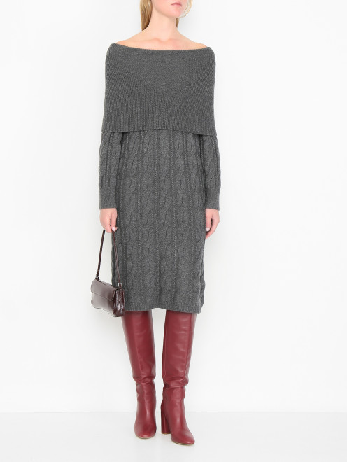 Трикотажное платье из шерсти Max Mara - МодельОбщийВид