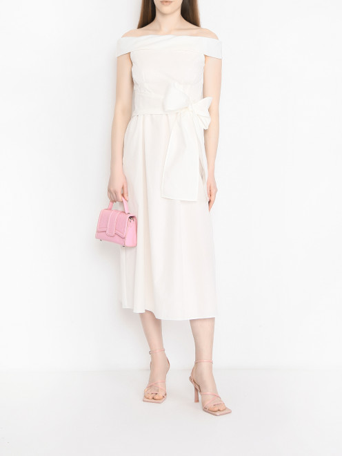 Платье из хлопка с карманами Weekend Max Mara - МодельОбщийВид