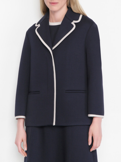 Жакет трикотажный на пуговицах Max Mara - МодельВерхНиз