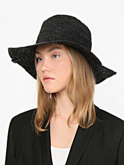 Плетеная шляпа со средними полями Weekend Max Mara - МодельОбщийВид
