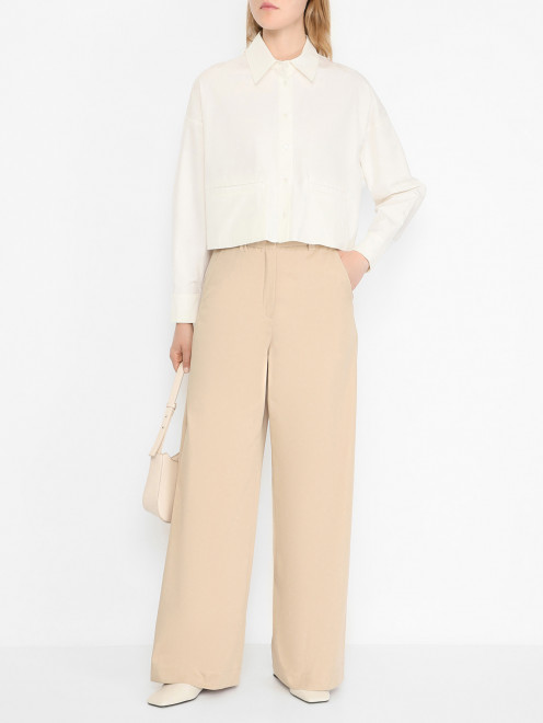Широкие брюки с карманами Weekend Max Mara - МодельОбщийВид