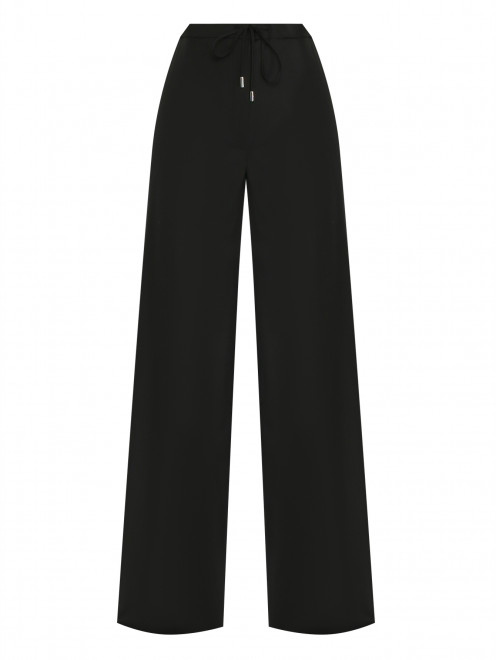 Брюки из шерсти широкого кроя Max Mara - Общий вид