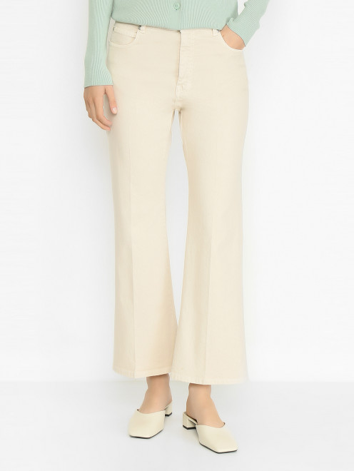 Джинсы-кики с эластаном Weekend Max Mara - МодельВерхНиз