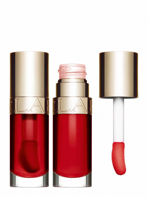 Масло-блеск для губ Lip Comfort, 08 Strawberry, 7 мл Clarins - Общий вид