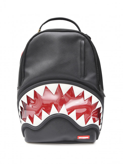 Комбинированный рюкзак с узором Sprayground - Общий вид