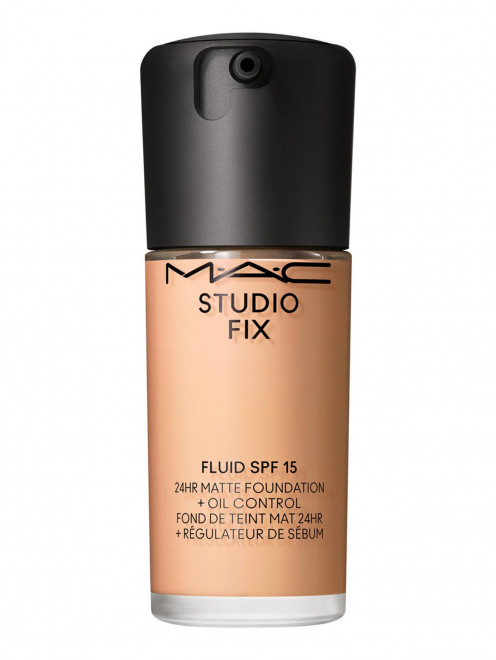 Тональная основа Studio Fix Fluid SPF 15 24HR Matte Foundation + Oil Control, оттенок N6.5, 30 мл Mac - Общий вид