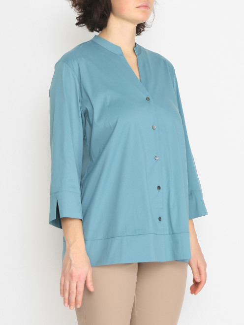 Блуза из смешанного хлопка Marina Rinaldi - МодельВерхНиз