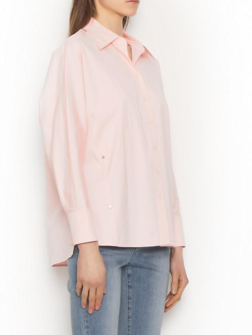 Блуза-рубашка свободного кроя Ellassay - МодельВерхНиз