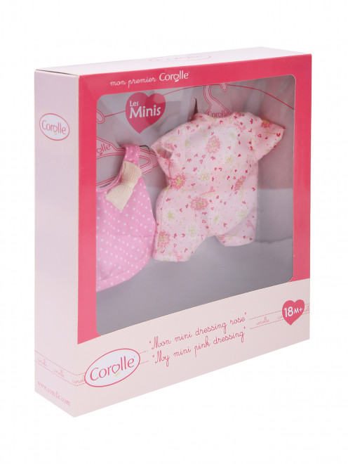 Одежда для пупсов MY MINI  PINK DRESSING Corolle - Обтравка1