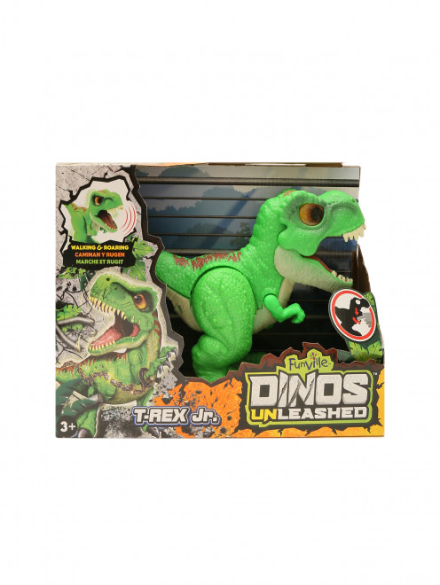 Игрушка-динозавр "Т-РЕКС" со звуковыми эффектами Dino Uleashed - Общий вид
