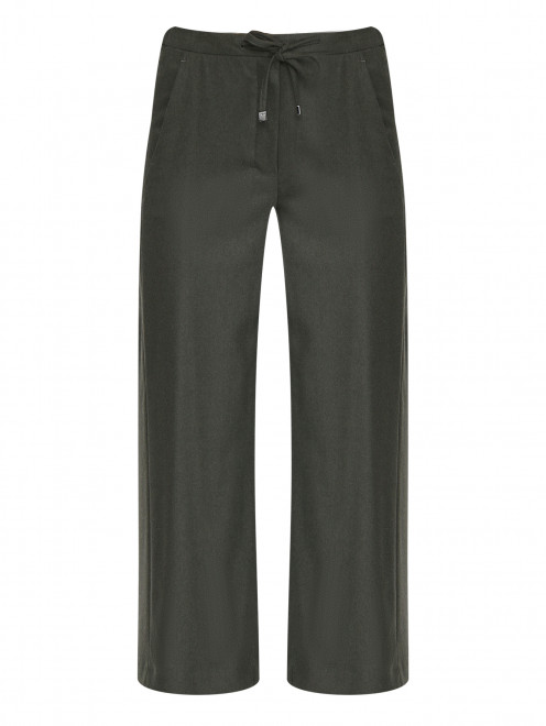 Брюки из шерсти на резинке Max Mara - Общий вид