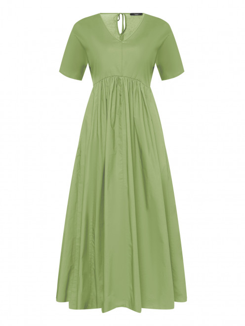 Платье из хлопка с карманами Weekend Max Mara - Общий вид