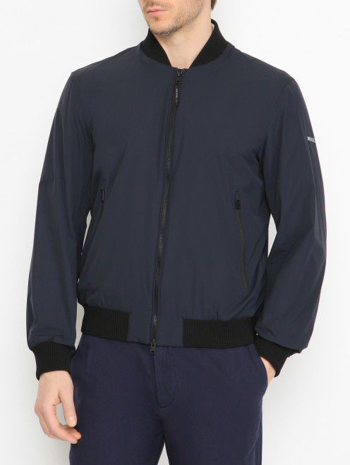 Куртка на молнии с карманами Woolrich - МодельВерхНиз