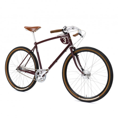 Мужской велосипед Pashley Morgan 3 Burgundy (L) Electra - Общий вид