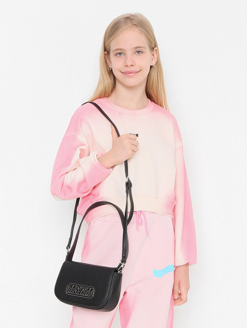 Однотонная сумка с логотипом MSGM - МодельВерхНиз