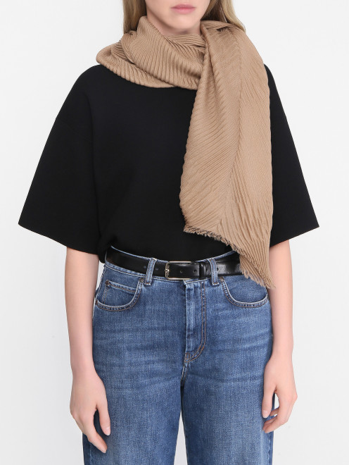 Шарф из кашемира Max Mara - МодельОбщийВид